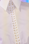 CAMISA BRANCA COM ATILHOS | ELISABETTA FRANCHI