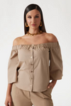 BLUSA DE OMBROS DESCAÍDOS | MARCIANO