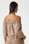 BLUSA DE OMBROS DESCAÍDOS | MARCIANO