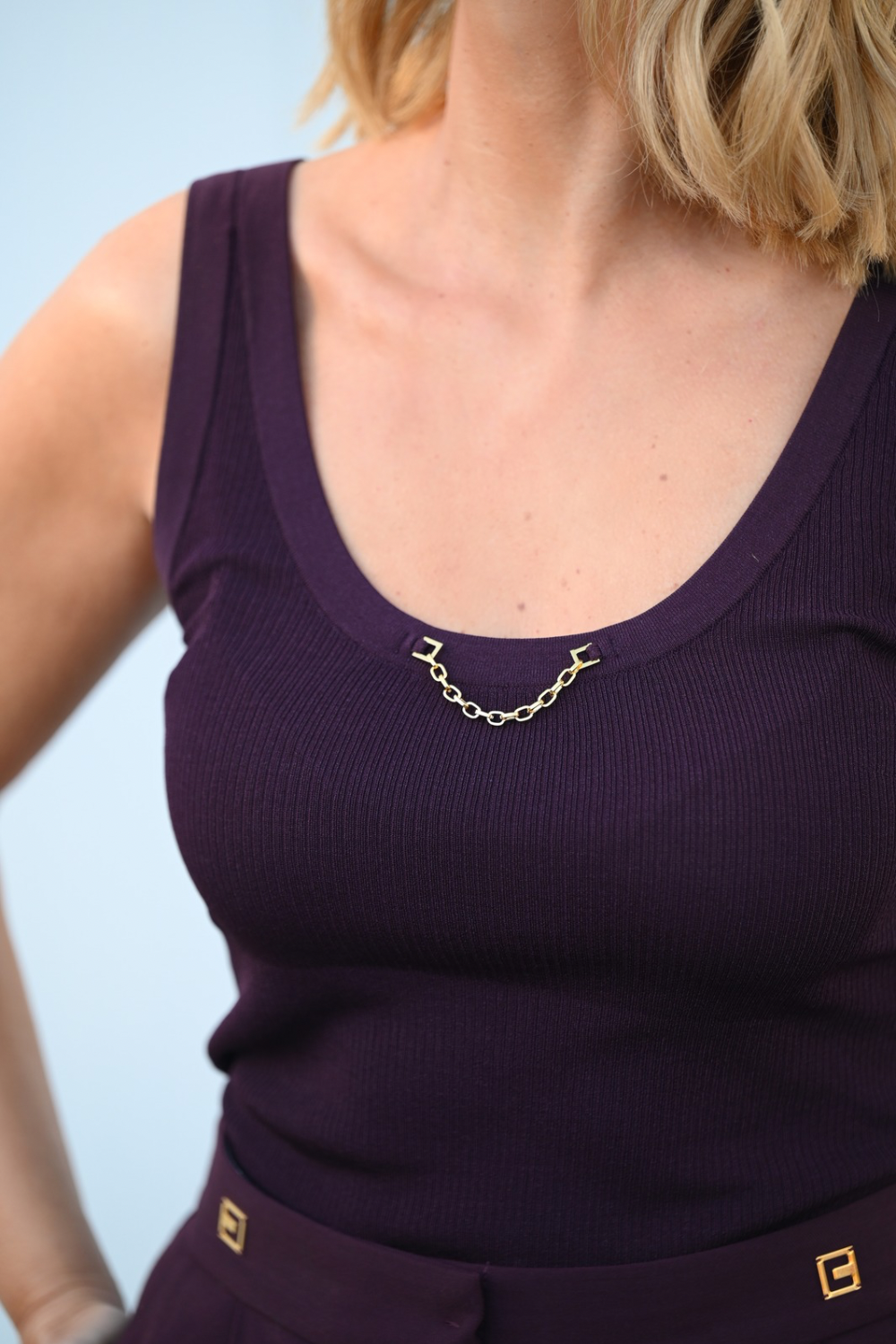 TOP BORDEAUX | ELISABETTA FRANCHI