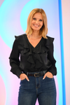 BLUSA COM FOLHOS TEXTURADA | SPACCIO BY CRISTINA