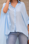 BLUSA AMPLA ASSIMÉTRICA | SPACCIO BY CRISTINA