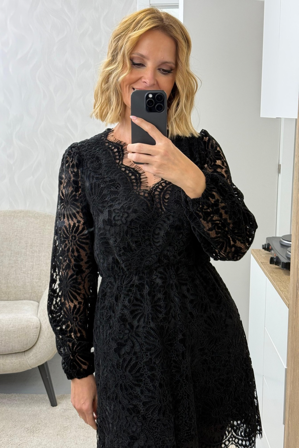 VESTIDO RENDADO | SPACCIO BY CRISTINA