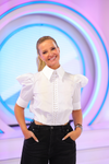 CAMISA BRANCA COM ATILHOS | ELISABETTA FRANCHI