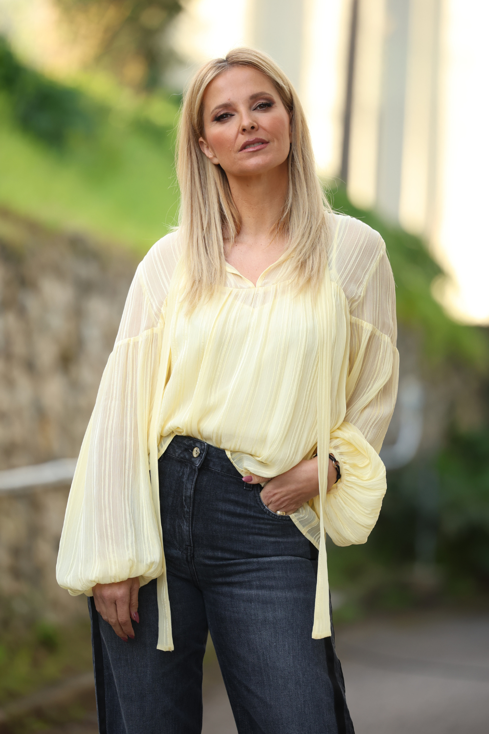 BLUSA AMARELA FLUIDA | TWINSET