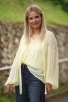 BLUSA AMARELA FLUIDA | TWINSET