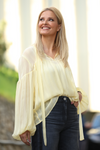 BLUSA AMARELA FLUIDA | TWINSET
