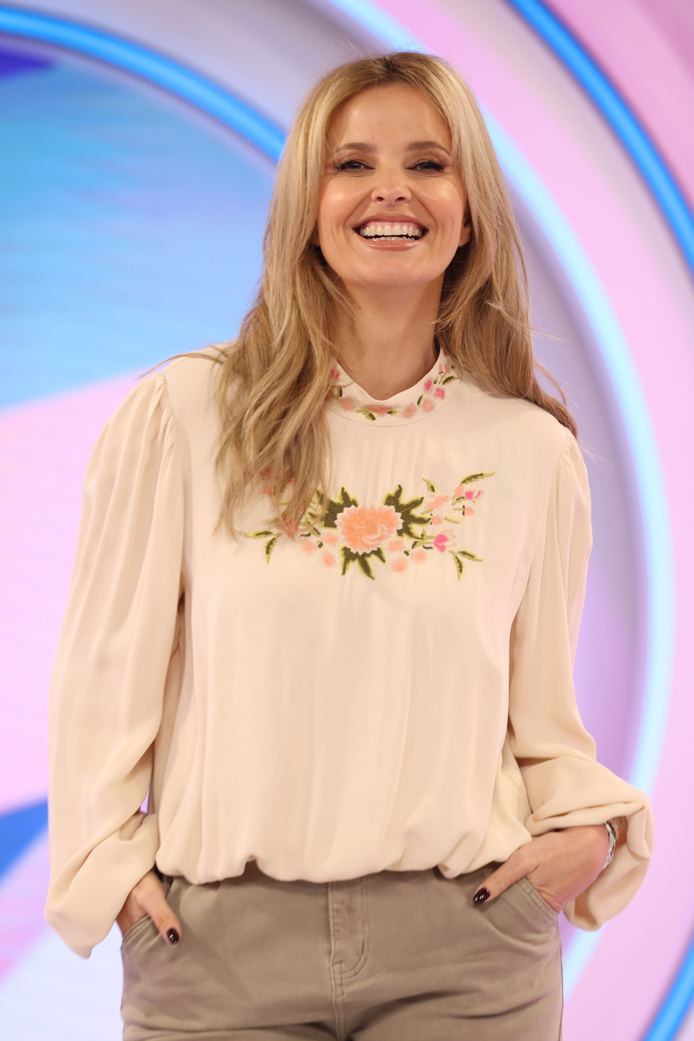BLUSA FLORES BORDADAS | TWINSET