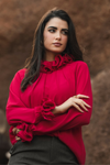 BLUSA COM FOLHOS | SPACCIO BY CRISTINA