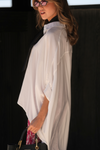 BLUSA AMPLA ASSIMÉTRICA | SPACCIO BY CRISTINA