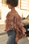 BLUSA PÉTALAS ORGANZA | SPACCIO BY CRISTINA