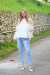 BLUSA FOLHOS | TWINSET
