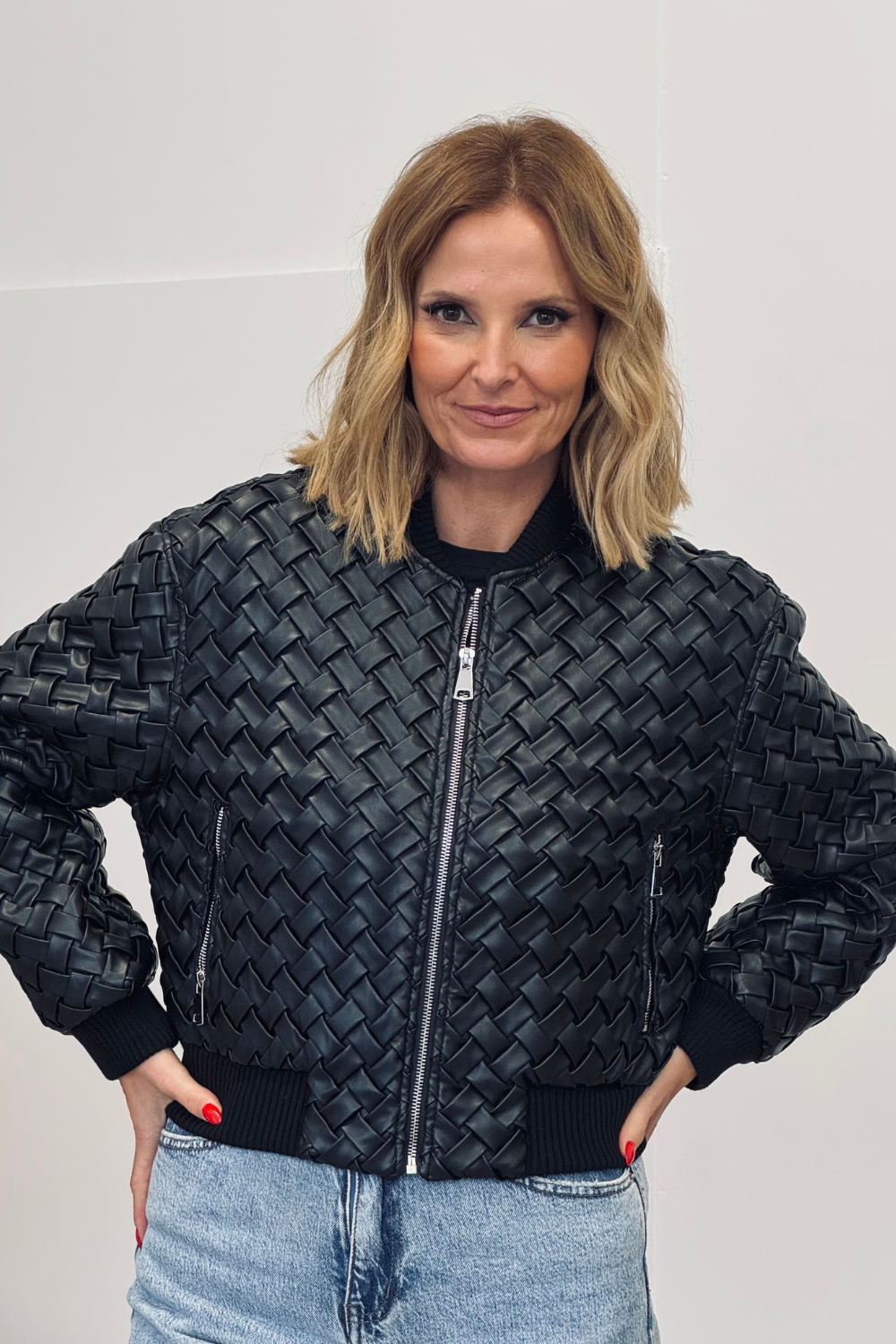 BLUSÃO ENTRELANCE EFEITO PELE | SPACCIO BY CRISTINA