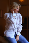 CAMISA COM MANGAS ABALOADAS | ELISABETTA FRANCHI