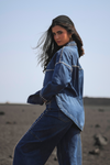 CAMISA OVERSIZED GANGA TACHAS | SPACCIO BY CRISTINA