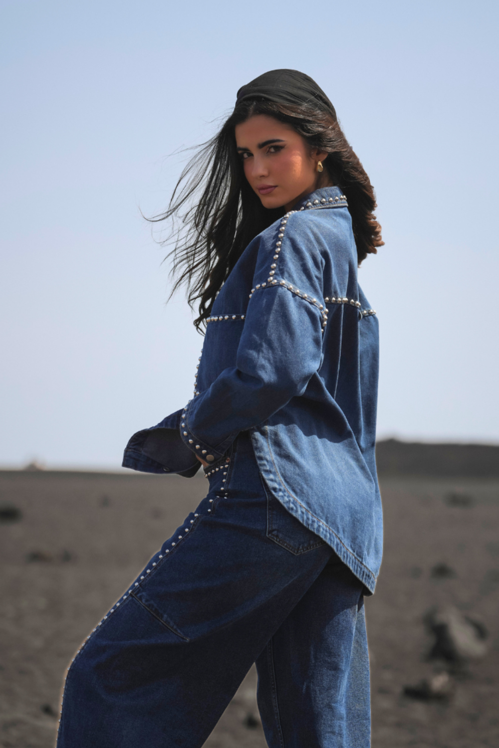 CAMISA OVERSIZED GANGA TACHAS | SPACCIO BY CRISTINA