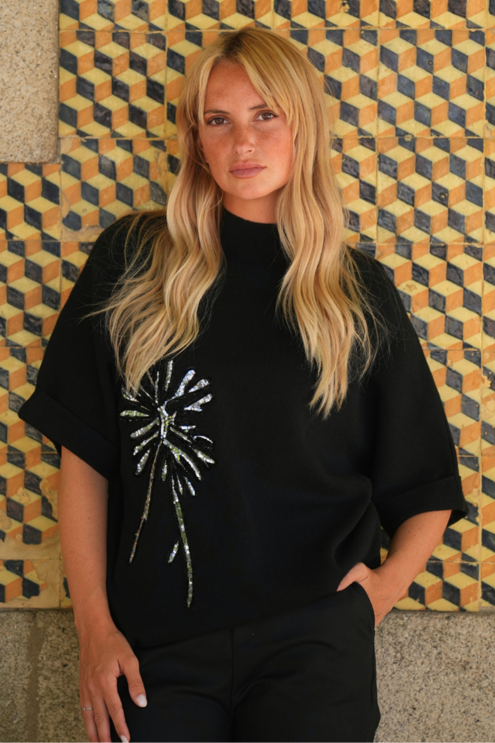 CAMISOLA MALHA COM PORMENOR | SPACCIO BY CRISTINA