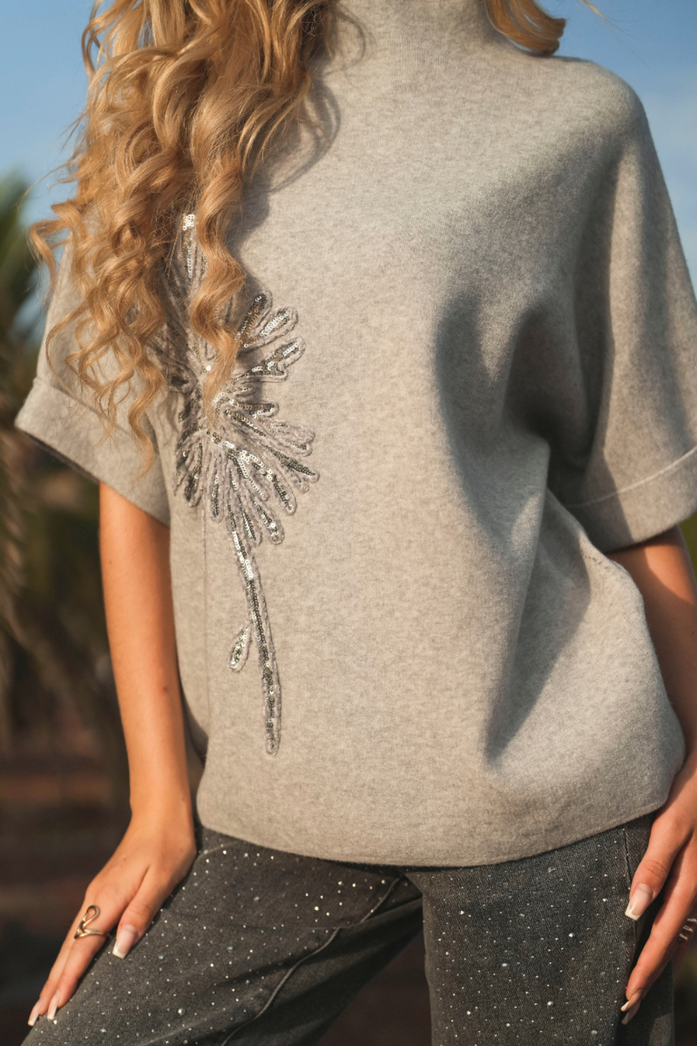 CAMISOLA MALHA COM PORMENOR | SPACCIO BY CRISTINA