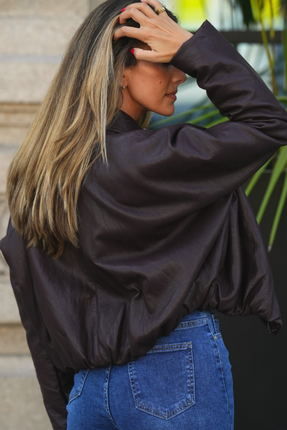 CASACO BOMBER ECOPELE | SPACCIO BY CRISTINA