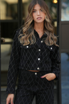 CASACO STRASS LOSANGE | SPACCIO BY CRISTINA