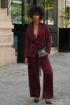 CONJUNTO 2 PEÇAS: BLAZER & CALÇAS FRANJAS | SPACCIO BY CRISTINA