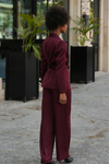 CONJUNTO 2 PEÇAS: BLAZER & CALÇAS FRANJAS | SPACCIO BY CRISTINA