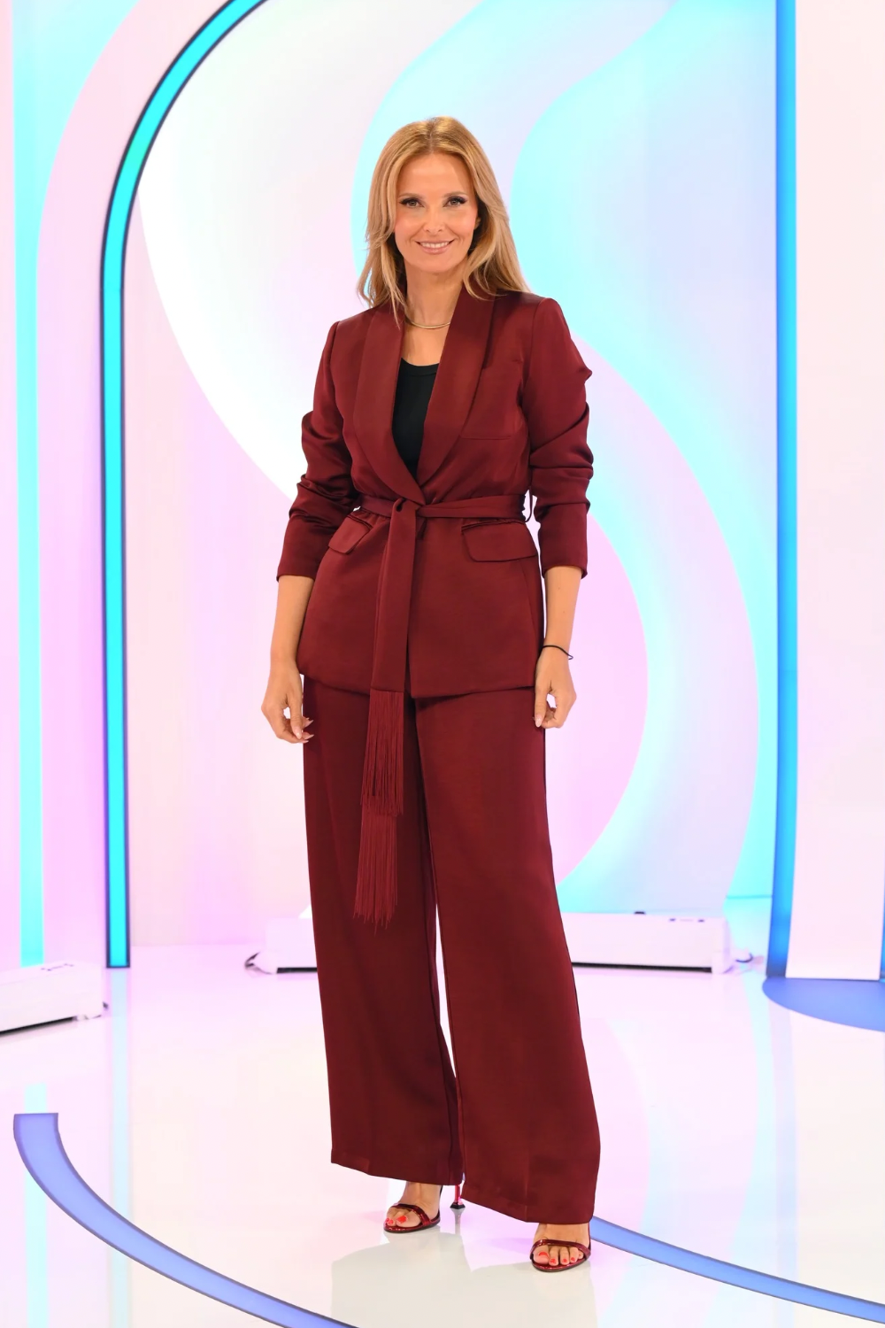 CONJUNTO 2 PEÇAS: BLAZER & CALÇAS FRANJAS | SPACCIO BY CRISTINA