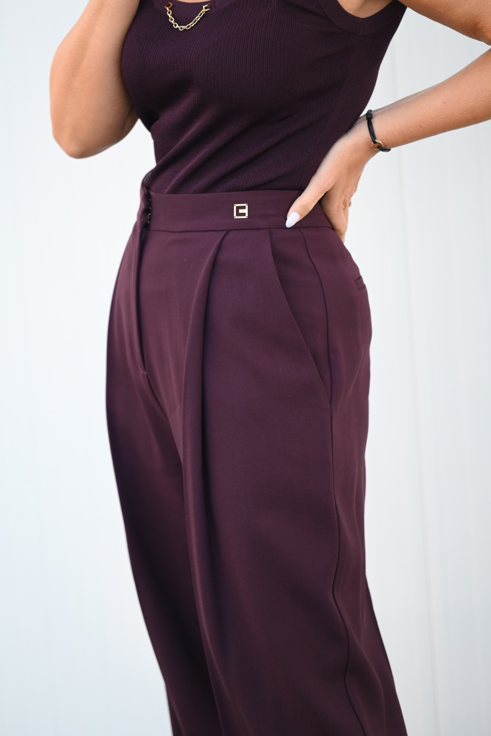 CALÇAS BORDEAUX | ELISABETTA FRANCHI