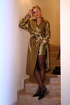 TRENCH COAT DOURADO | MARCIANO