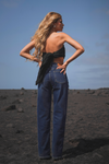 JEANS FLORES PRETAS | SPACCIO BY CRISTINA