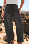 JEANS TACHAS BLACK | SPACCIO BY CRISTINA