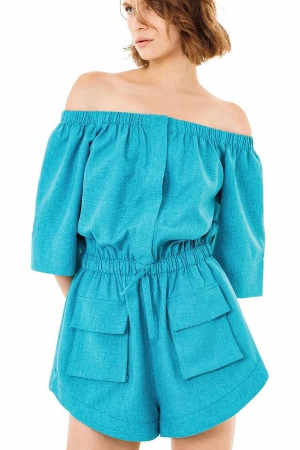JUMPSUIT CALÃO AZUL | JIJIL