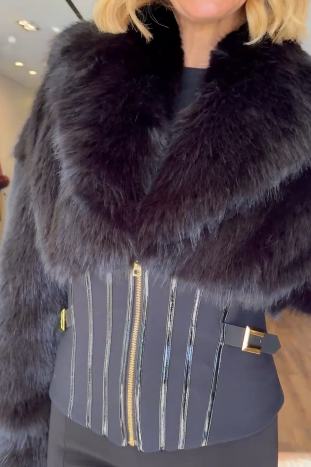 CASACO PRETO | ELISABETTA FRANCHI