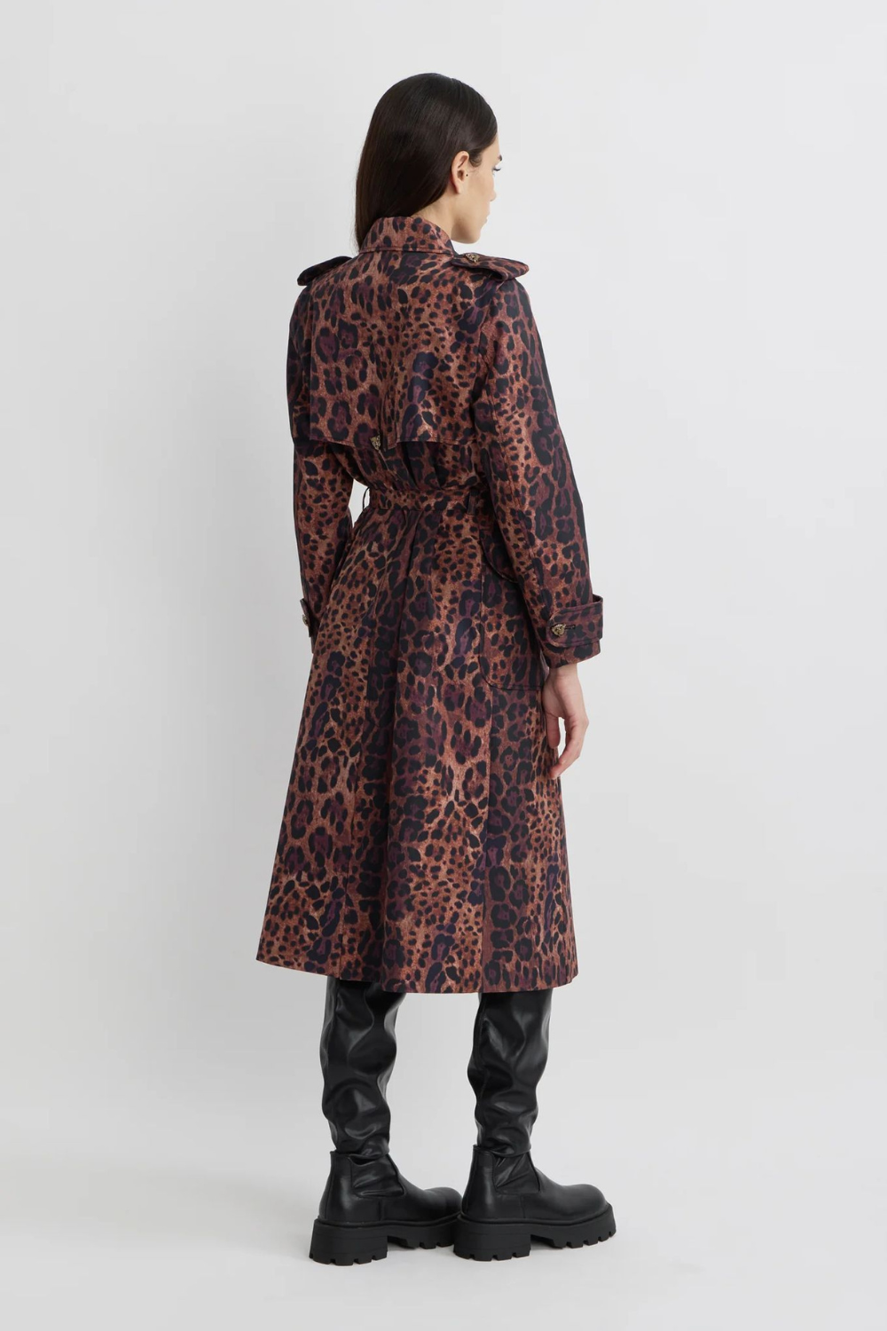 TRENCH COAT LEOPARDO | MANOUSH
