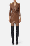 VESTIDO EFEITO COURO | ELISABETTA FRANCHI