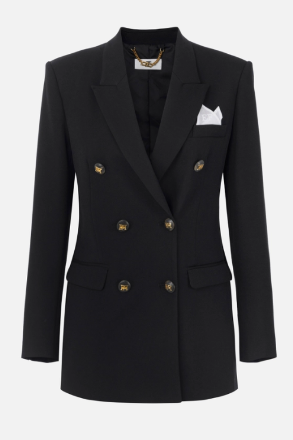 BLAZER PRETO ESTRUTURADO | ELISABETTA FRANCHI