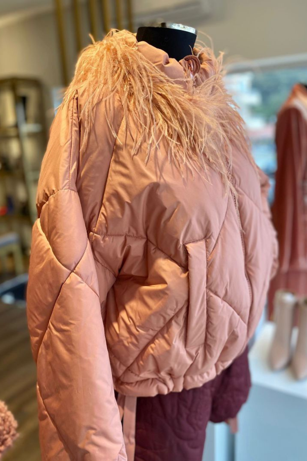 CASACO COM PENAS | TWINSET