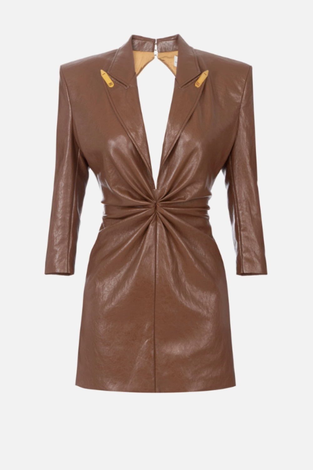 VESTIDO EFEITO COURO | ELISABETTA FRANCHI