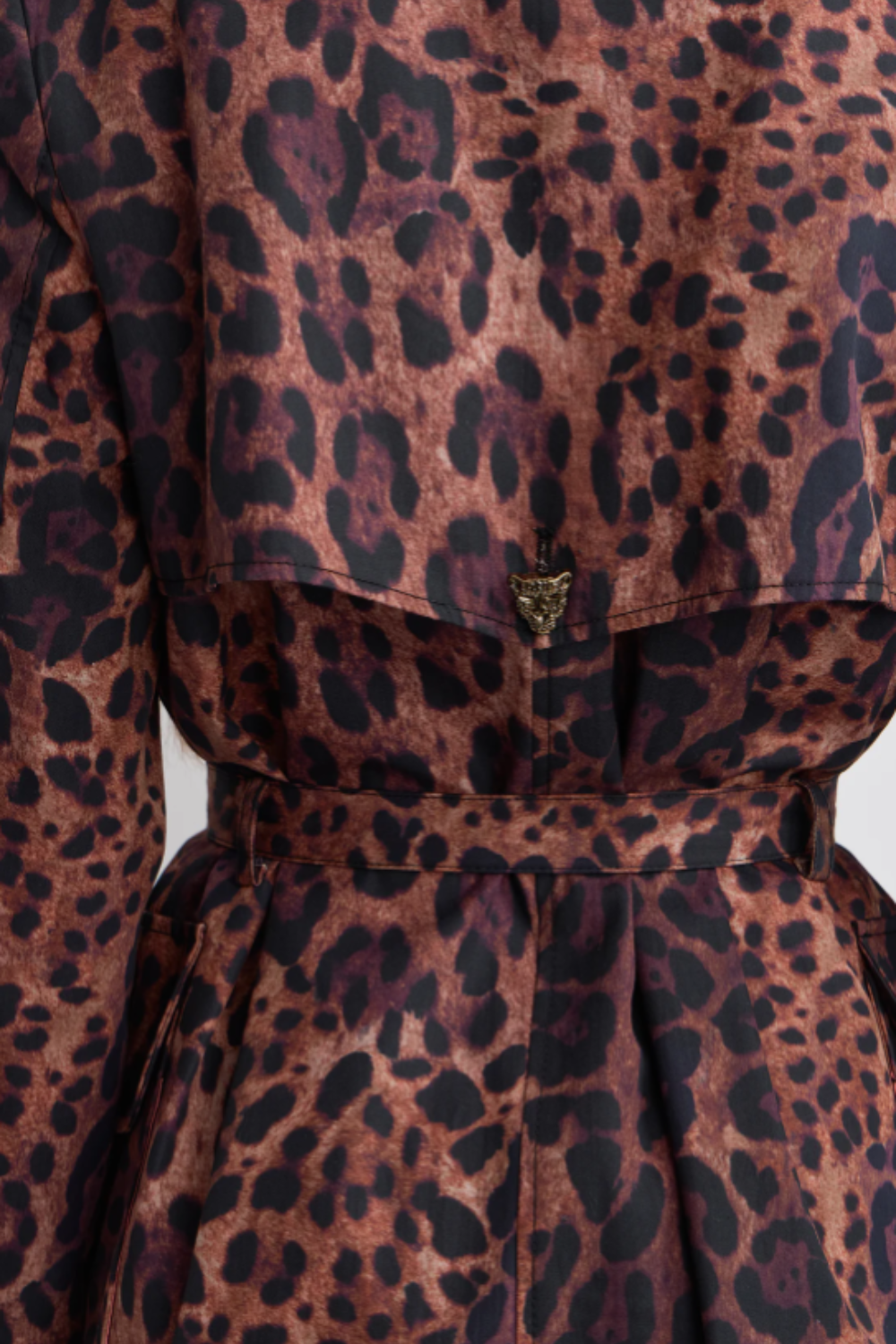 TRENCH COAT LEOPARDO | MANOUSH