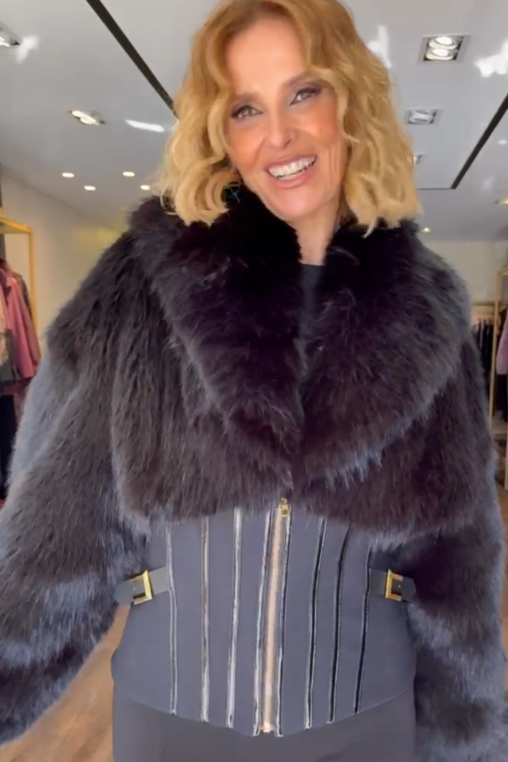 CASACO PRETO | ELISABETTA FRANCHI