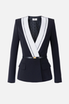 BLAZER COM DETALHES SMOKING | ELISABETTA FRANCHI
