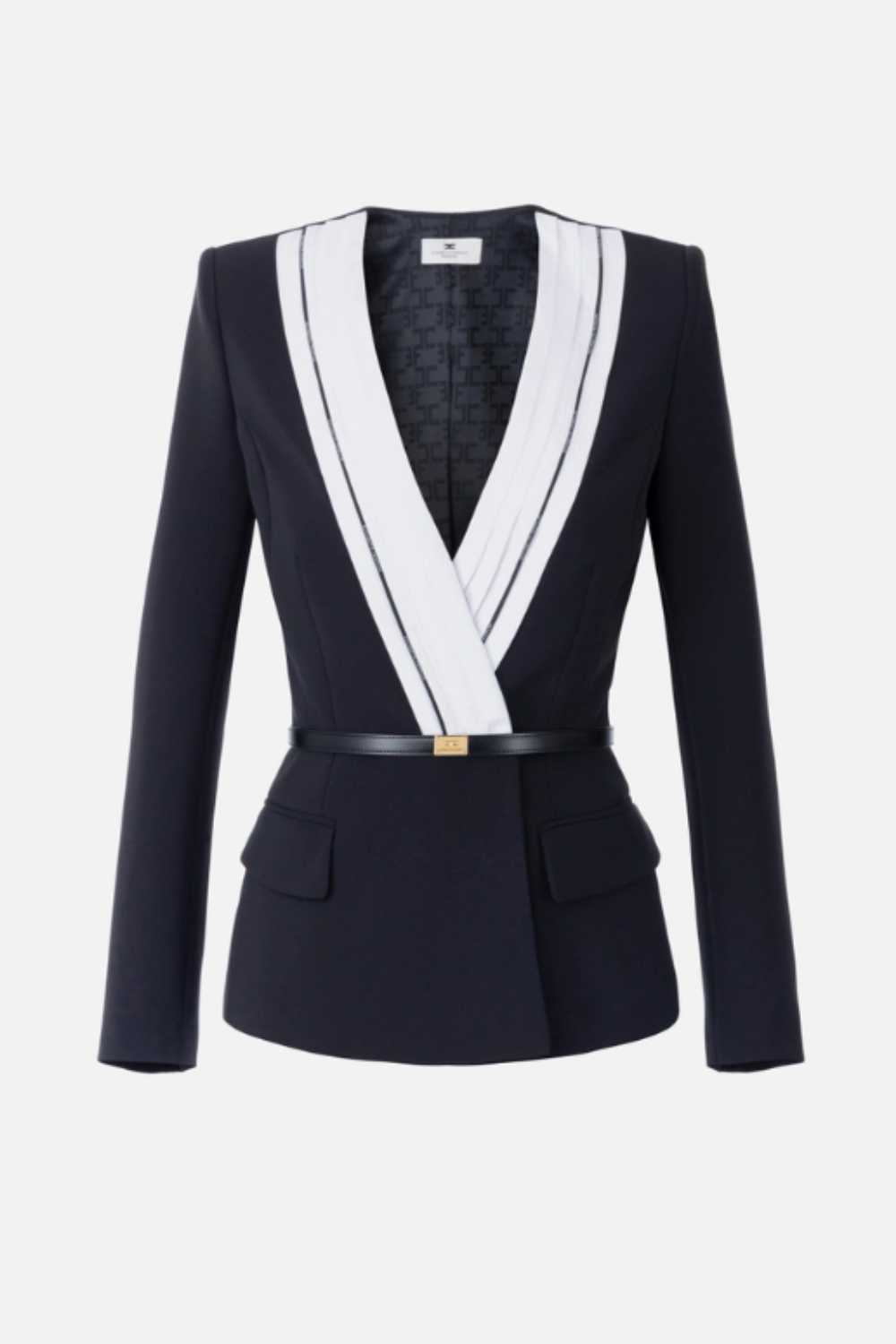 BLAZER COM DETALHES SMOKING | ELISABETTA FRANCHI