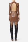 VESTIDO EFEITO COURO | ELISABETTA FRANCHI