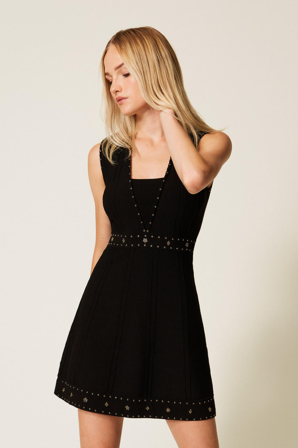 VESTIDO CURTO DE MALHA | TWINSET