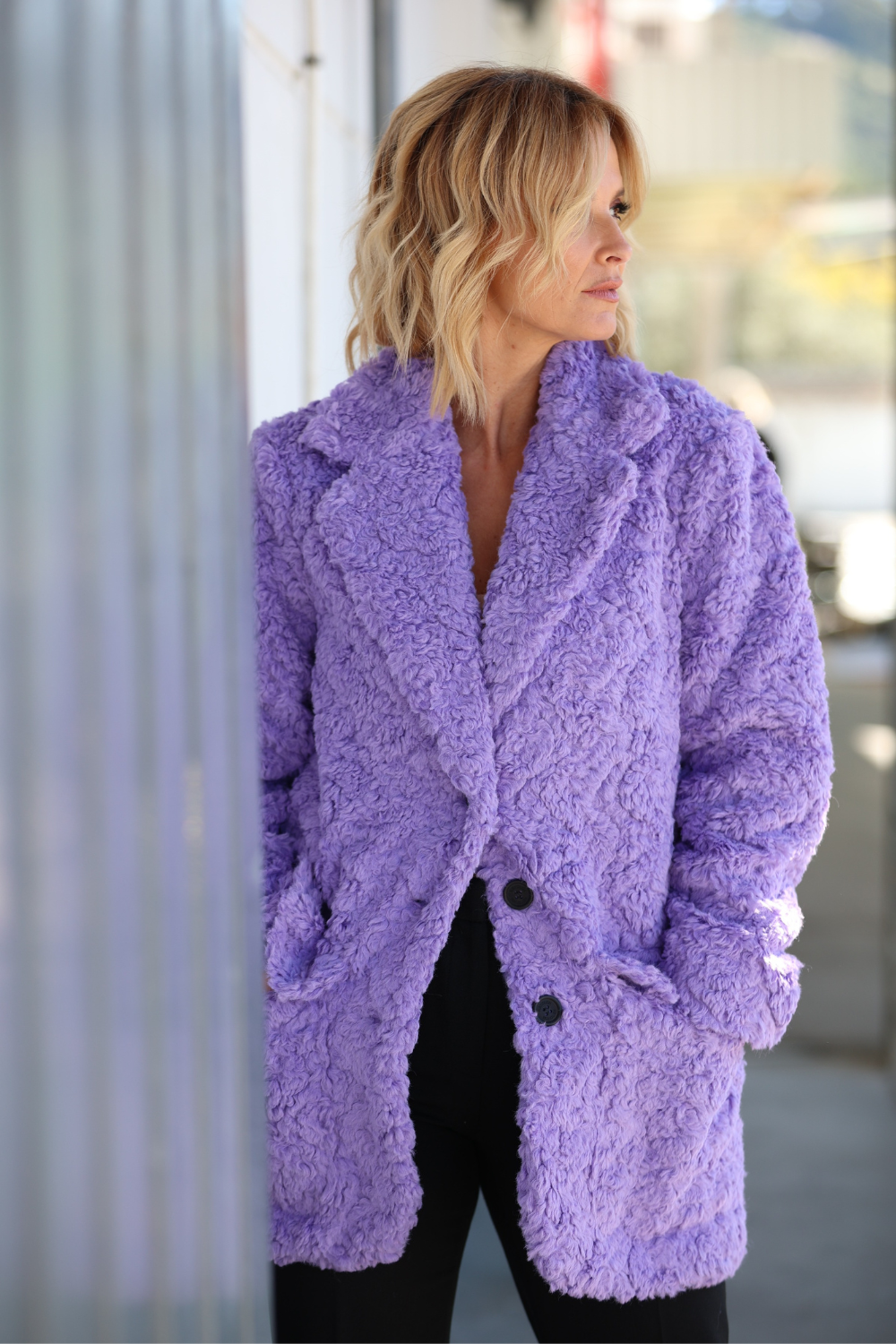 CASACO LILÁS | MANOUSH