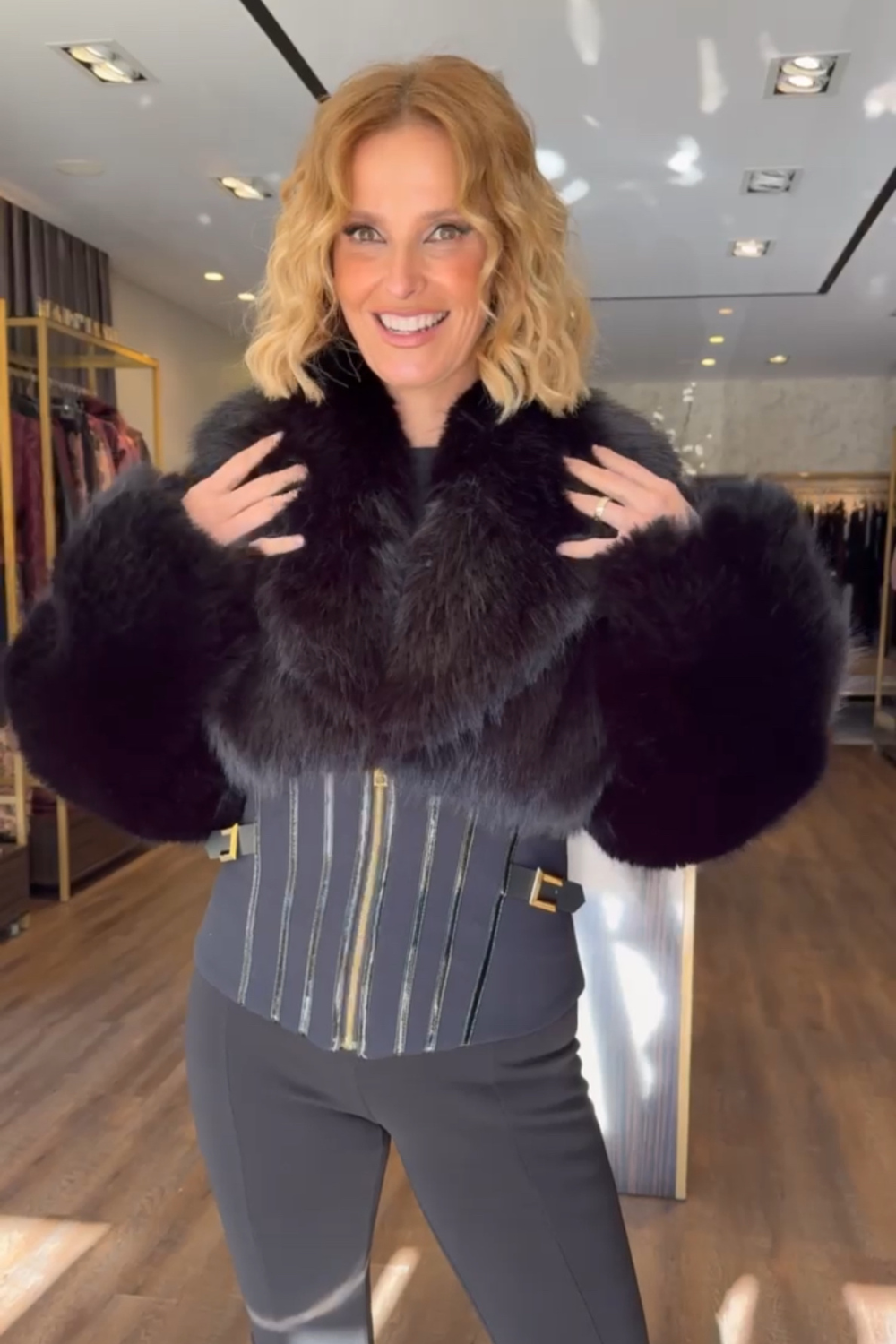 CASACO PRETO | ELISABETTA FRANCHI