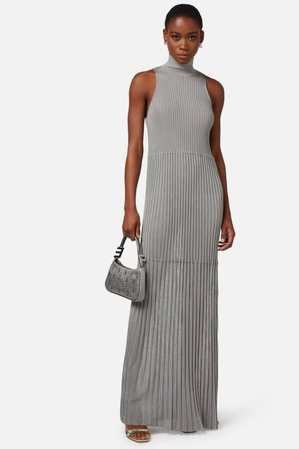 VESTIDO MALHA METALIZADO | ELISABETTA FRANCHI