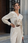 BLUSA COM FOLHOS TEXTURADA | SPACCIO BY CRISTINA