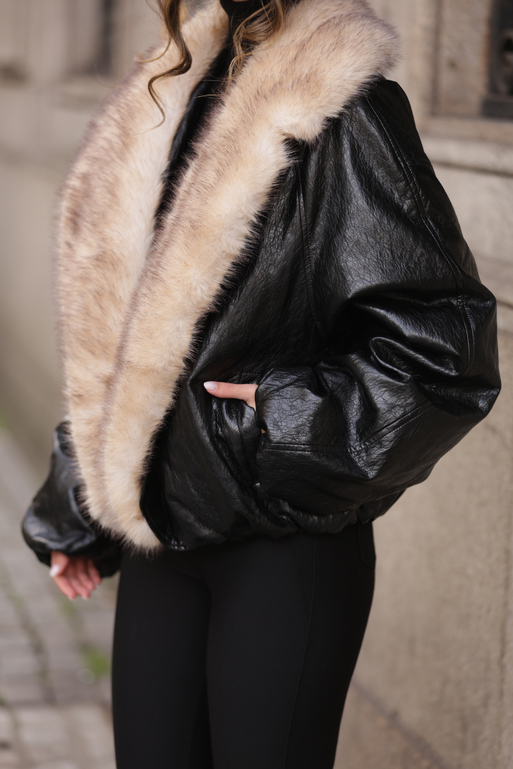 BLUSÃO C/ PÊLO | SPACCIO BY CRISTINA