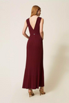 VESTIDO LONGO DE MALHA PLISSADA | TWINSET